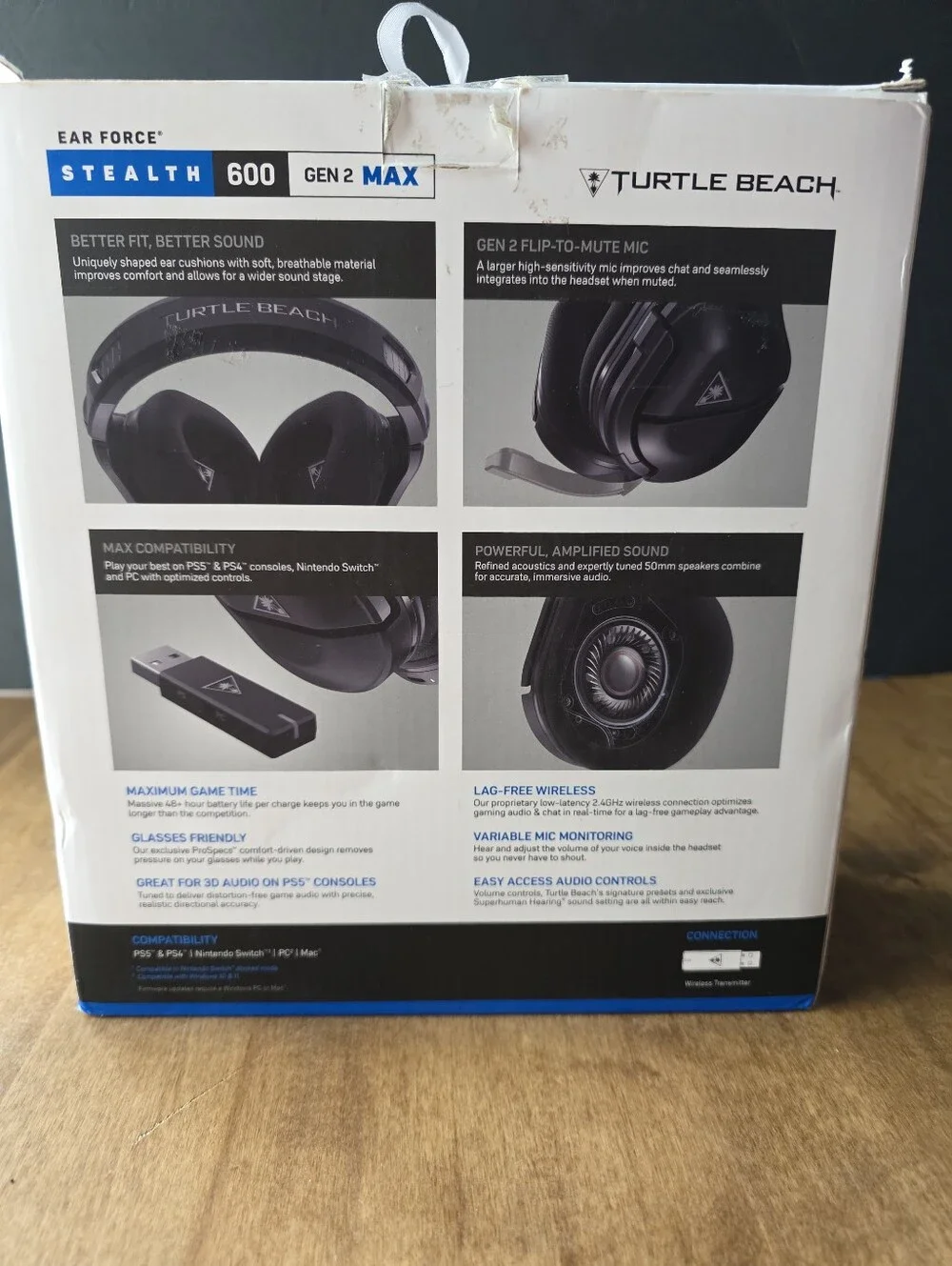 Turtle Beach Stealth 600 Gen 2 Max Wireless Gaming Headset - Black